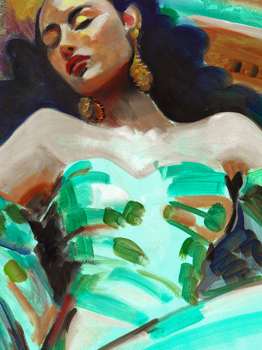 Atlantis Original Oil Painting