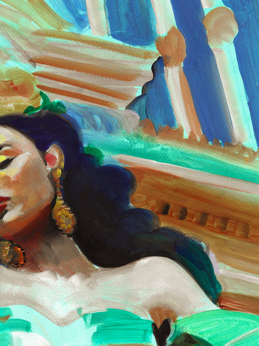 Atlantis Original Oil Painting