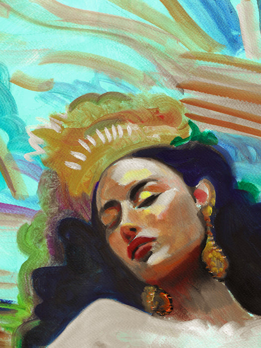 Atlantis Original Oil Painting