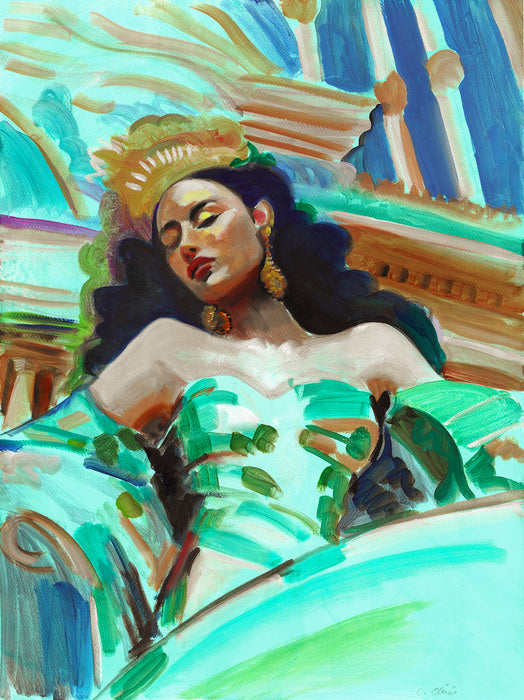 Atlantis Original Oil Painting