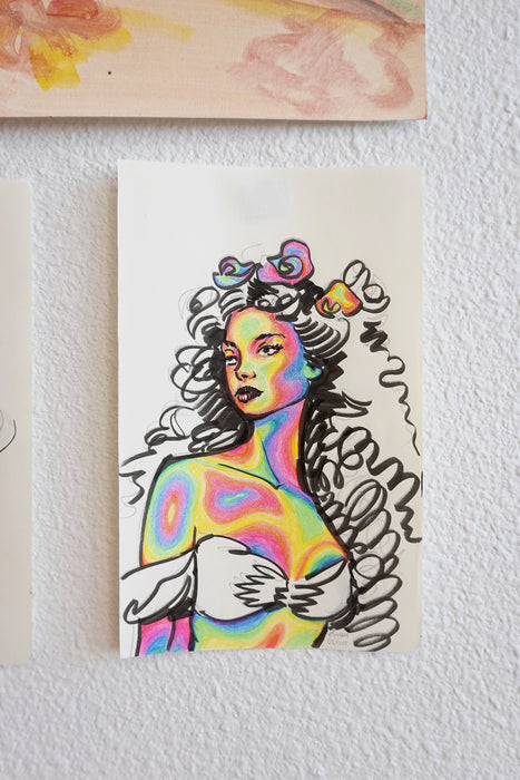 Iridia 1 Original Drawing