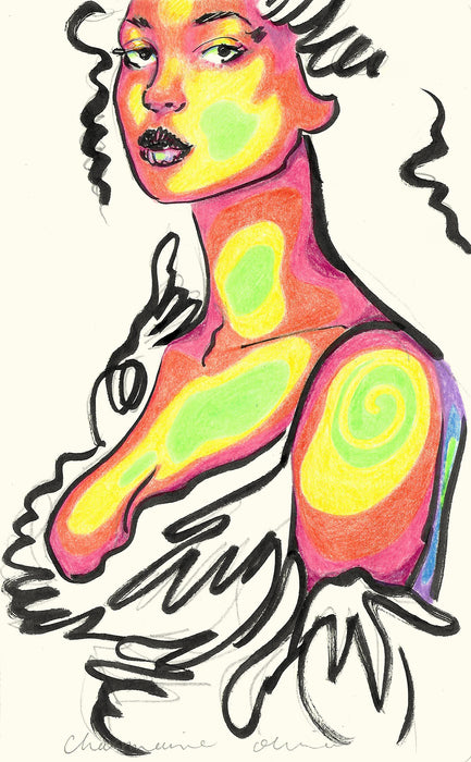 Iridia 12 Original Drawing