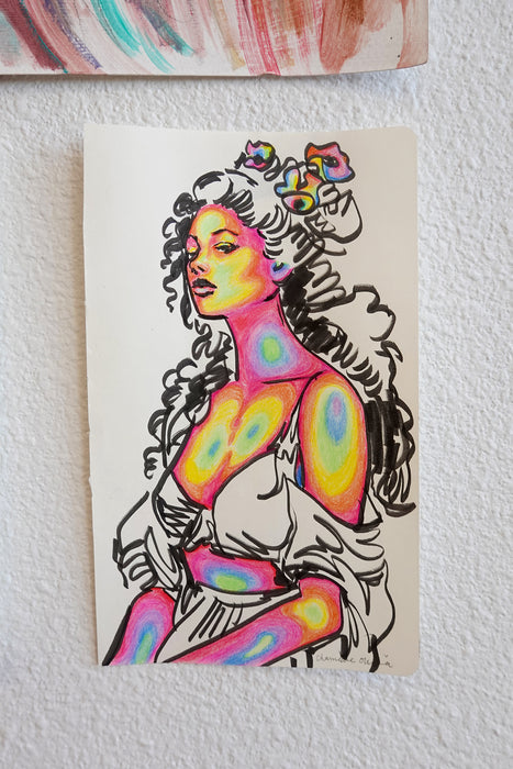 Iridia 2 Original Drawing
