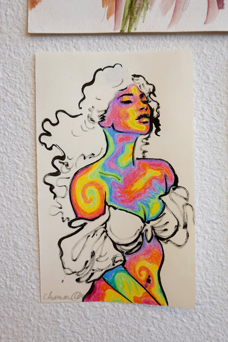 Iridia 3 Original Drawing