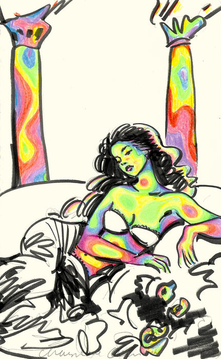 Iridia 6 Original Drawing