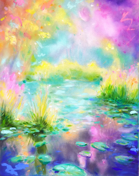 Rosewater Original Oil Painting