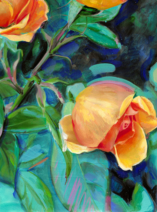 Buttery Roses 16x20 Print