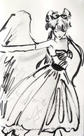 Angelic 1 Original Drawing