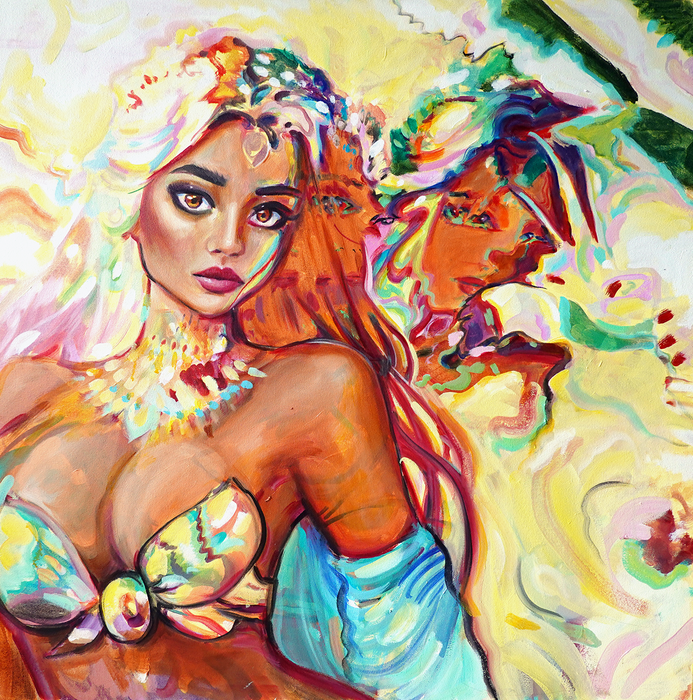 Astral Projection Original Oil Painting