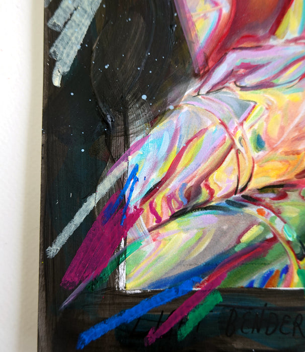 Light Bender 12x12 Hand Embellished Print