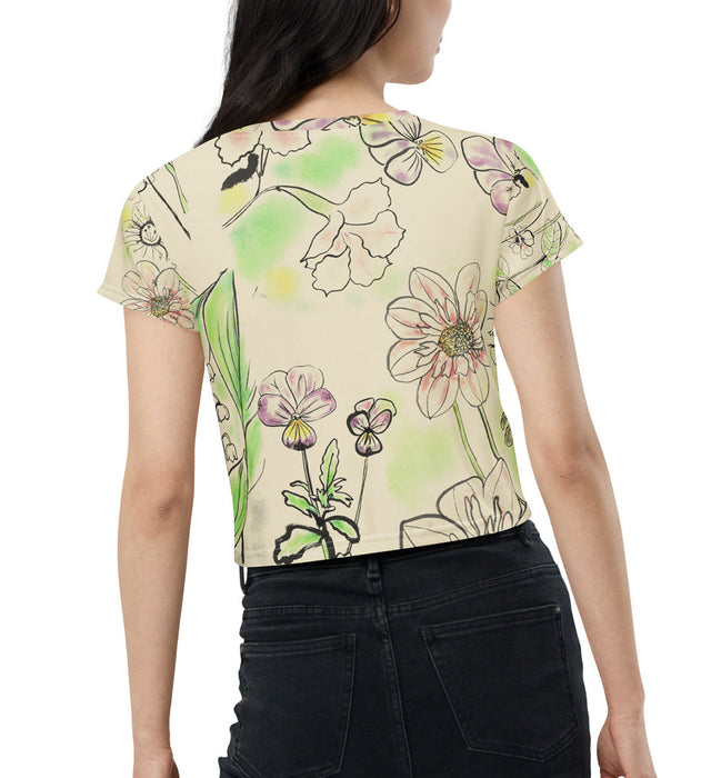 Botanical Crop Tee