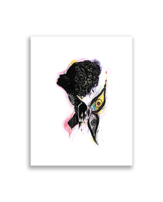 Butterfleye Silhouette limited edition print