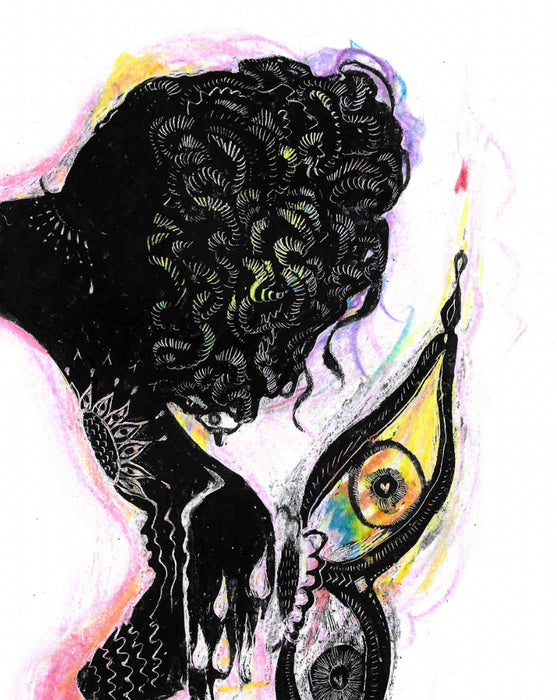 Butterfleye Silhouette limited edition print