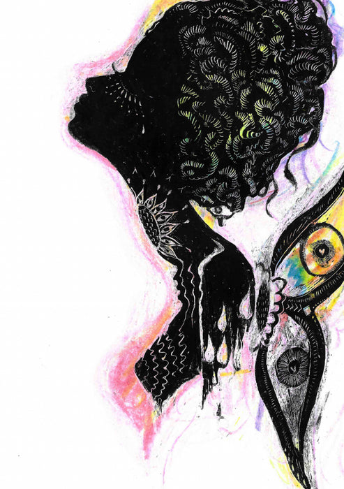 Butterfleye Silhouette limited edition print
