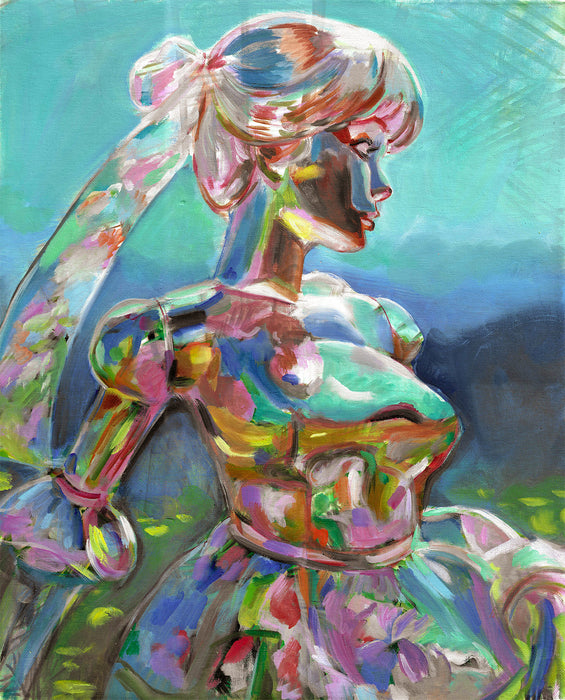 Crystal Original Oil Painting