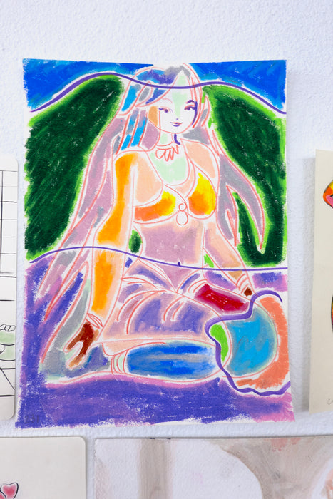 Emerald Hills Original Drawing