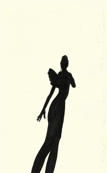 Fairy Shadow 2 Original Drawing
