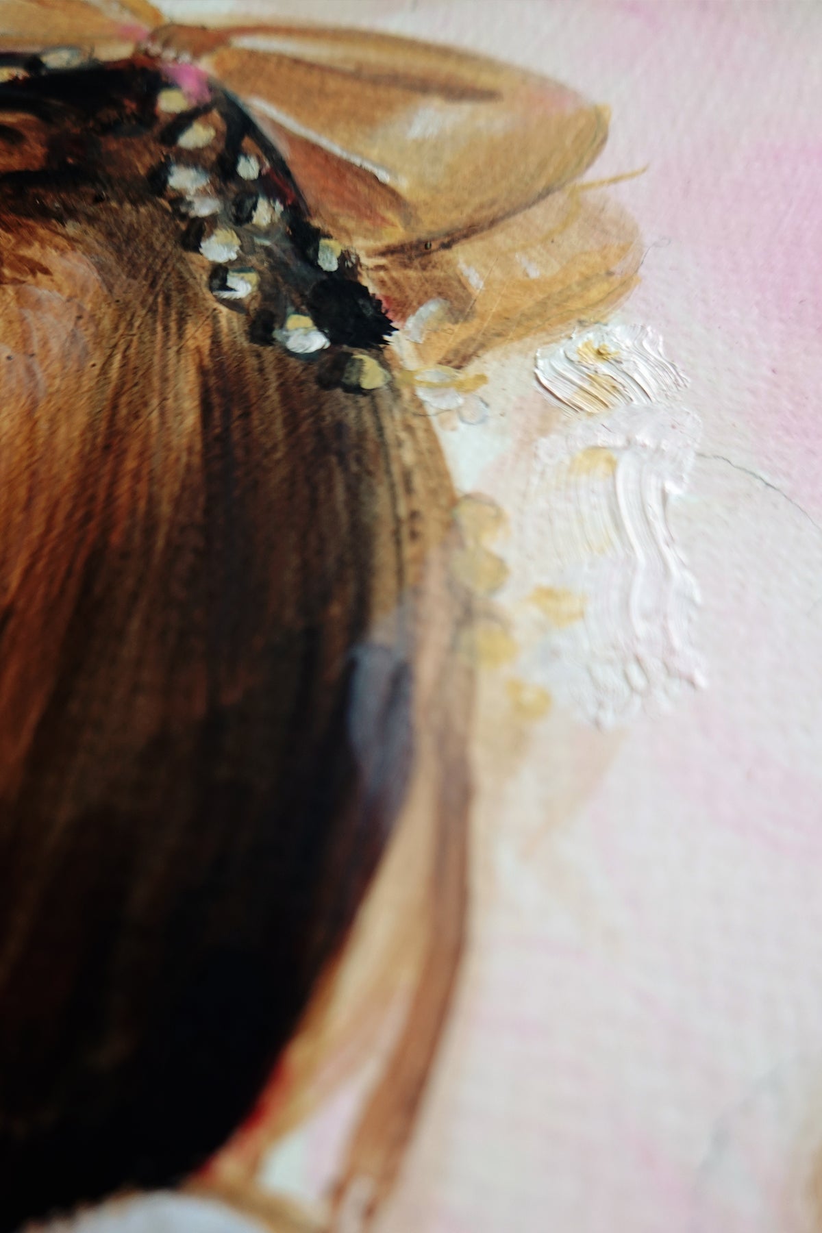 Forget Me Not Original Oil Painting