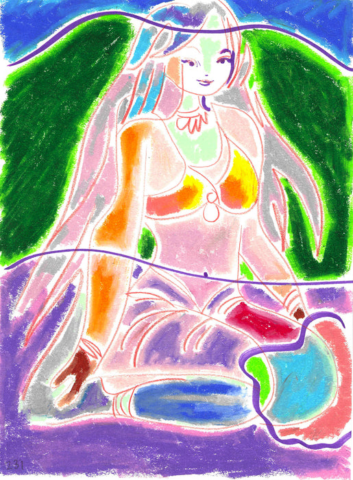 Emerald Hills Original Drawing