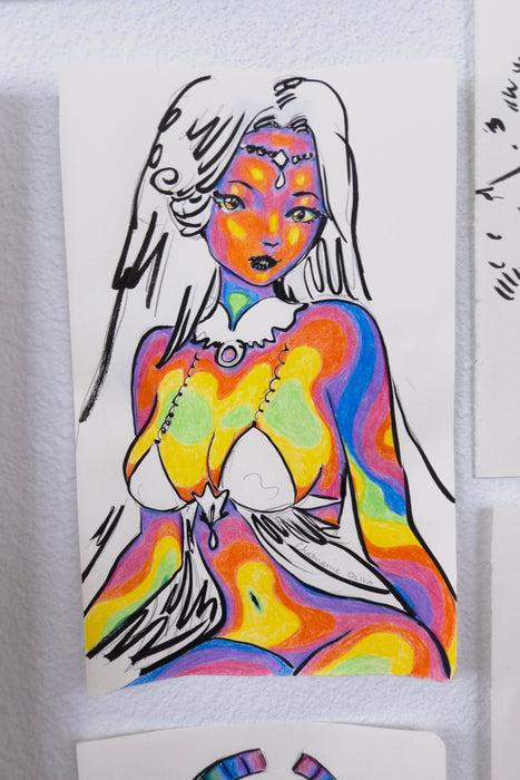 Iridia 16 Original Drawing