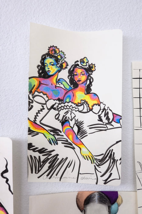 Iridia 17 Original Drawing