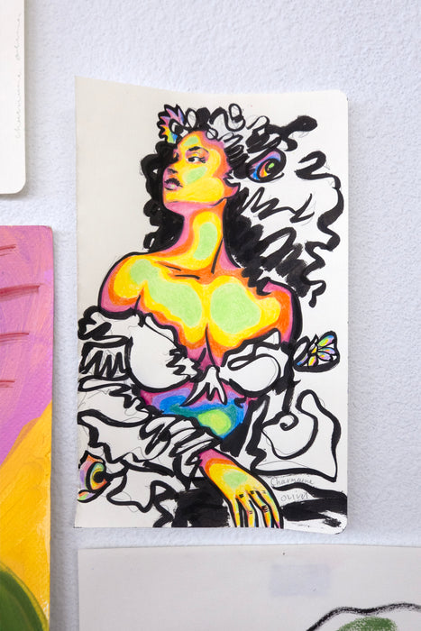 Iridia 9 Original Drawing