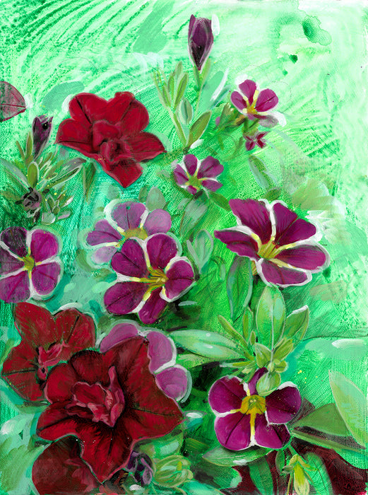 Million Bells Original Oil Painting