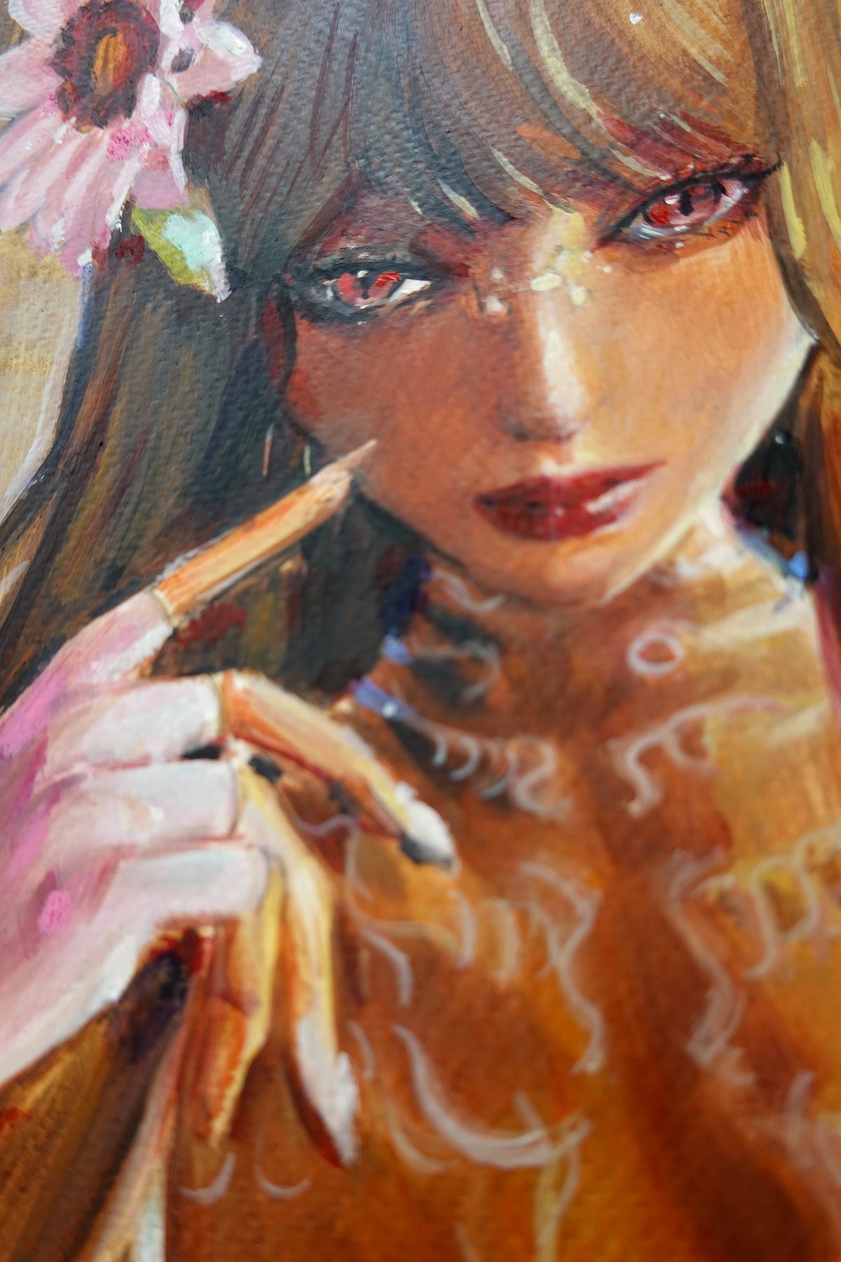 Moody Charmira Original Oil Painting