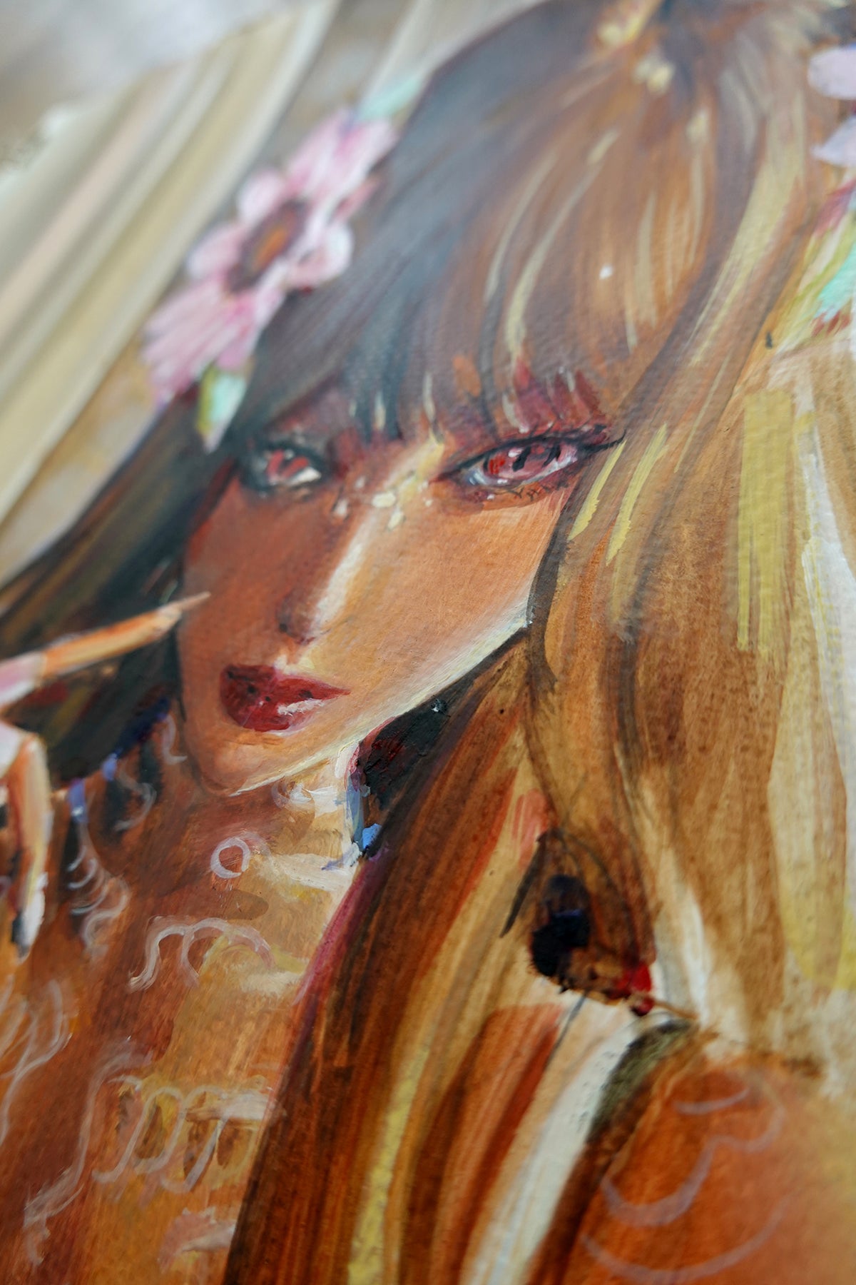 Moody Charmira Original Oil Painting