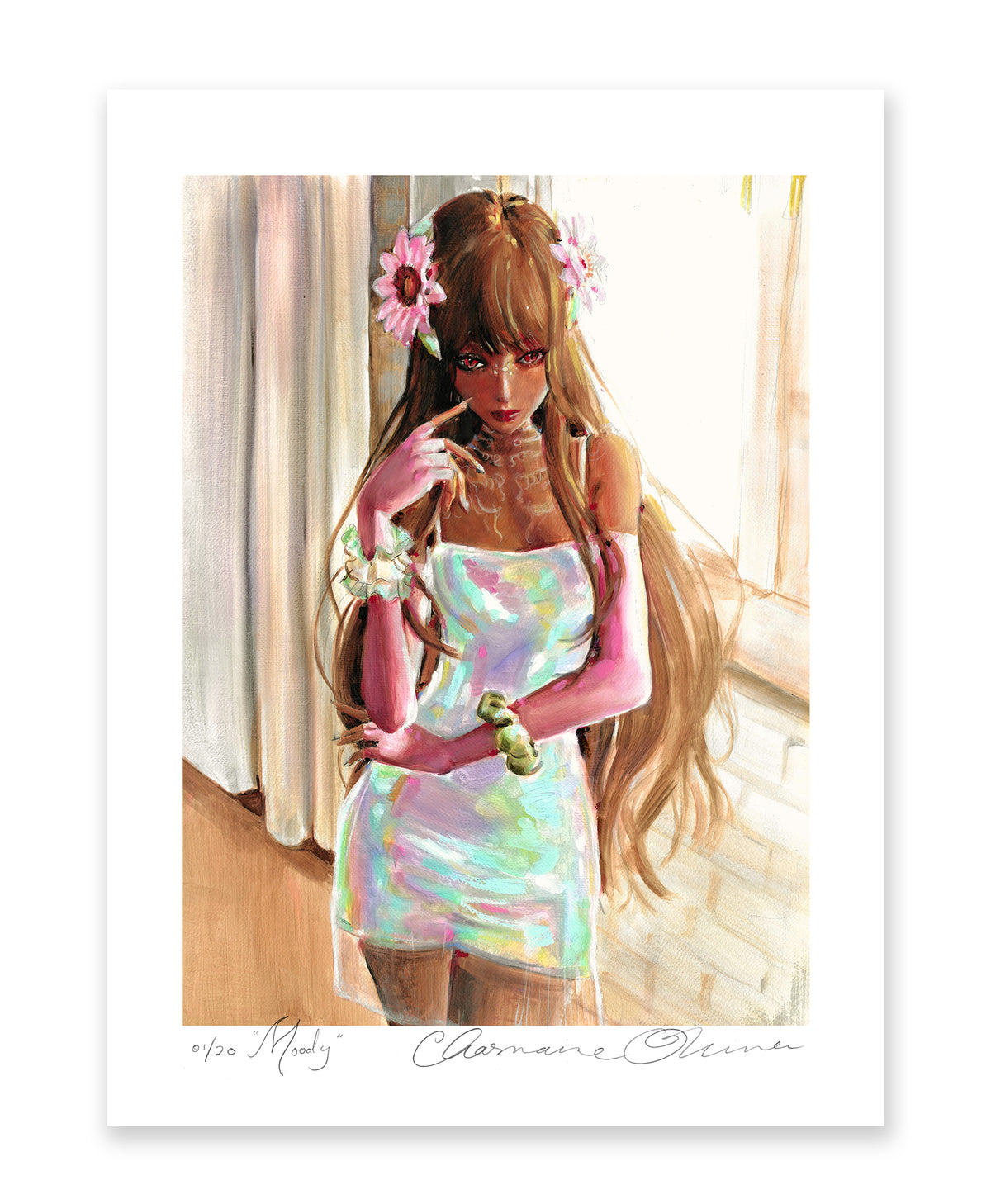 Moody Limited Edition Print