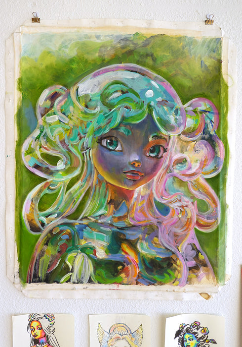 Nature Spirit Original Oil Painting