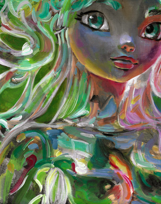 Nature Spirit Original Oil Painting