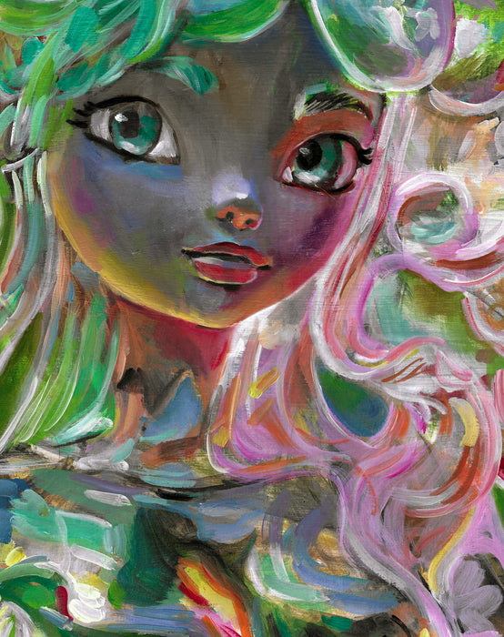 Nature Spirit Original Oil Painting