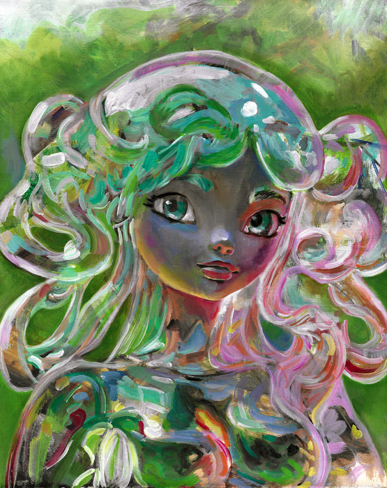 Nature Spirit Original Oil Painting