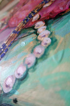 Pearls and Bra Original Oil Painting