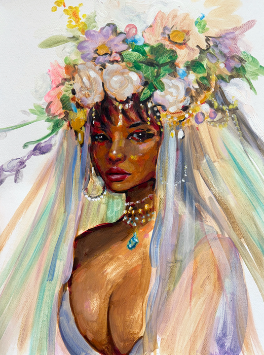 Mystery Sketch + Original Painting Giveaway
