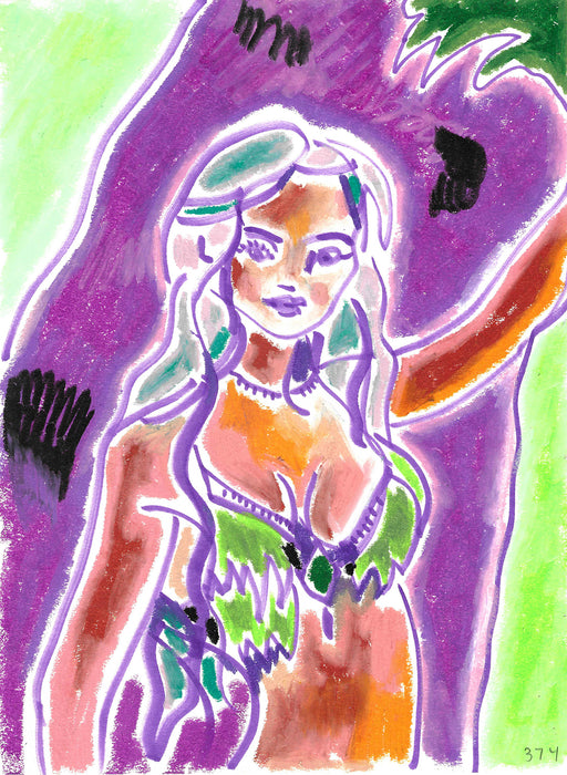 Amethyst Cave Original Drawing