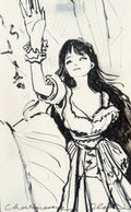 Reaching Original Drawing