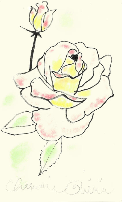 The Rose Original Drawing
