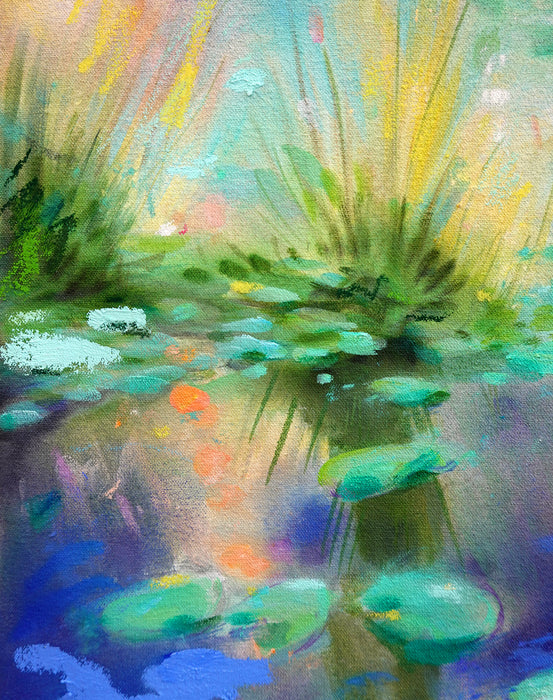 Rosewater Original Oil Painting