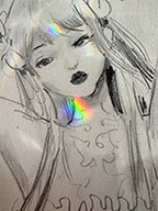 I Heart You Original Pencil Sketch