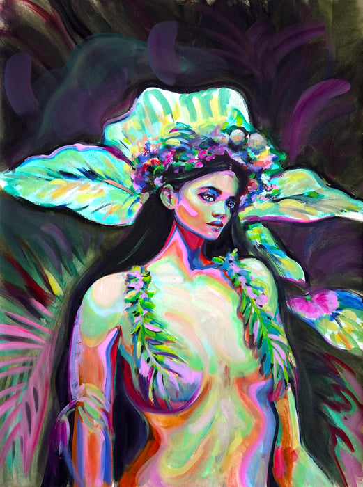Vivid Shadows Original Oil Painting