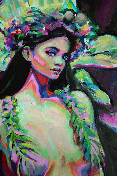 Vivid Shadows Original Oil Painting